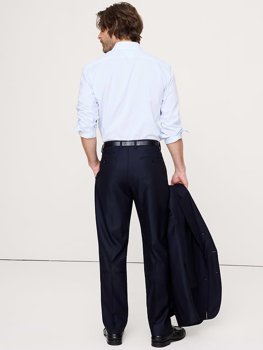 Banana Republic Signature Italian Hopsack Suit Pant — photo 3