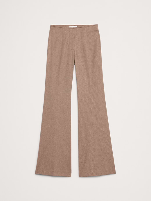 Banana Republic Mid-Rise Flare Italian Twill Pant — photo 5