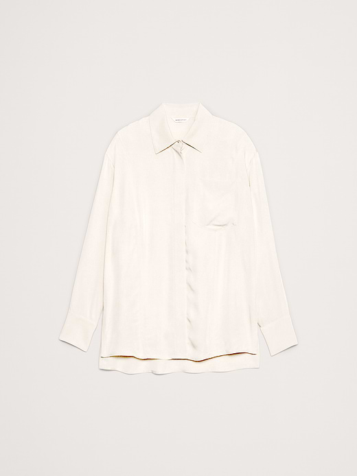 Banana Republic Drapey Button-Back Tunic — photo 5