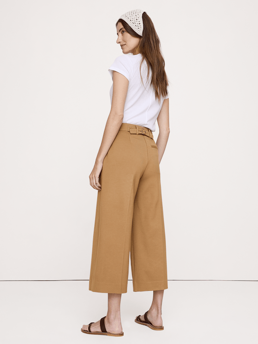 Banana Republic High-Rise Ponte Culotte — photo 3