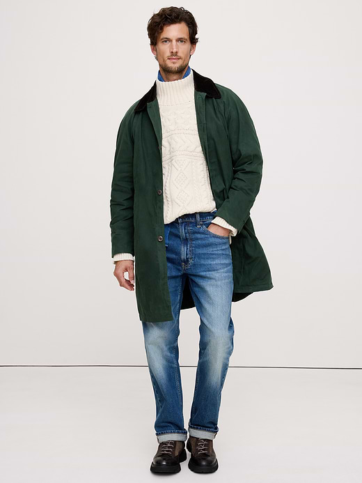 Banana Republic Water-Resistant Mac Coat — photo 1