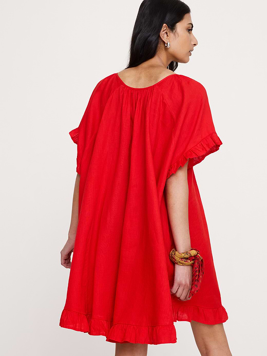 Banana Republic Ruffle Trim Mini Dress — photo 3