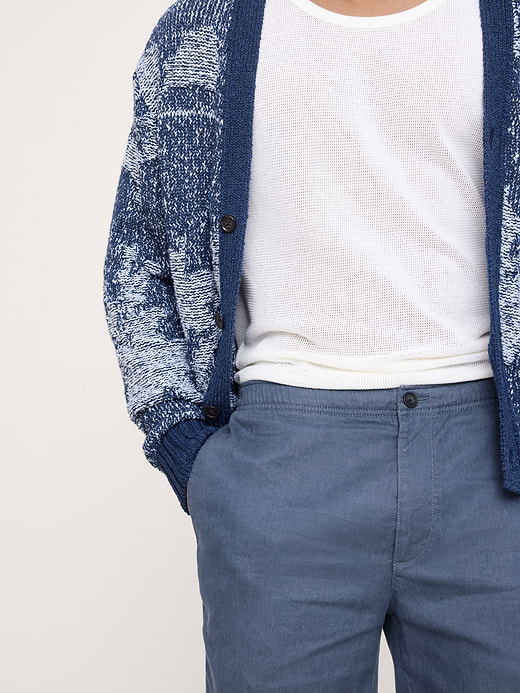 Banana Republic Straight Italian Linen-Cotton Pull-On Pant — photo 4