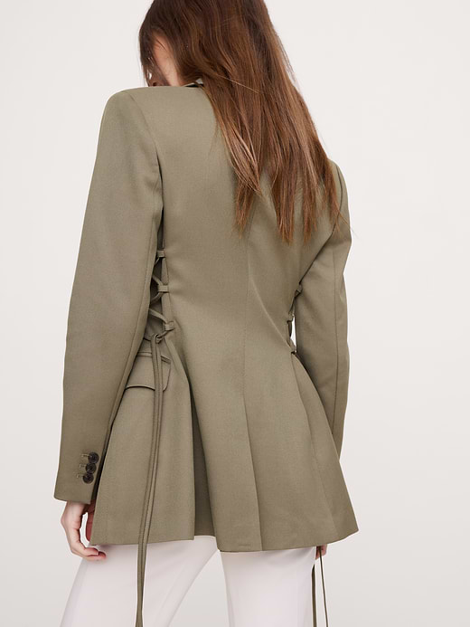 Banana Republic Hourglass Corset Blazer — photo 3