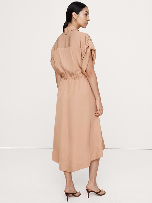 Banana Republic Viscose Midi Shirt Dress — photo 3