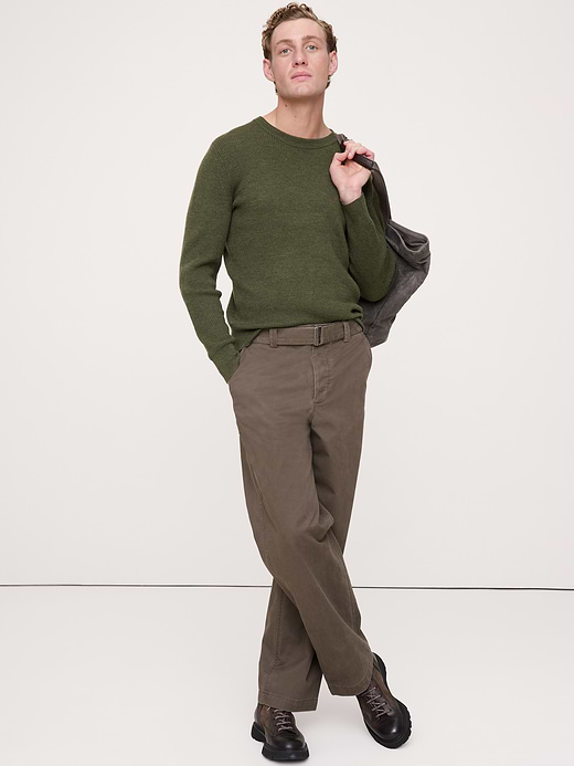 Banana Republic Merino Thermal Crew-Neck Sweater — photo 1