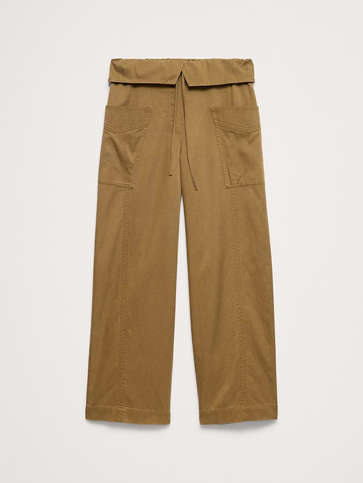 Banana Republic High-Rise Straight-Leg Fisherman Pant — photo 5