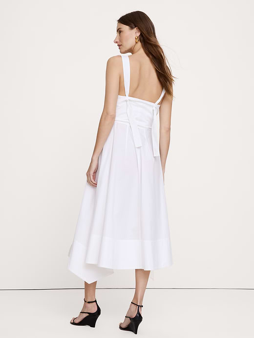 Banana Republic Cotton Poplin Wrap Shirt Dress — photo 3