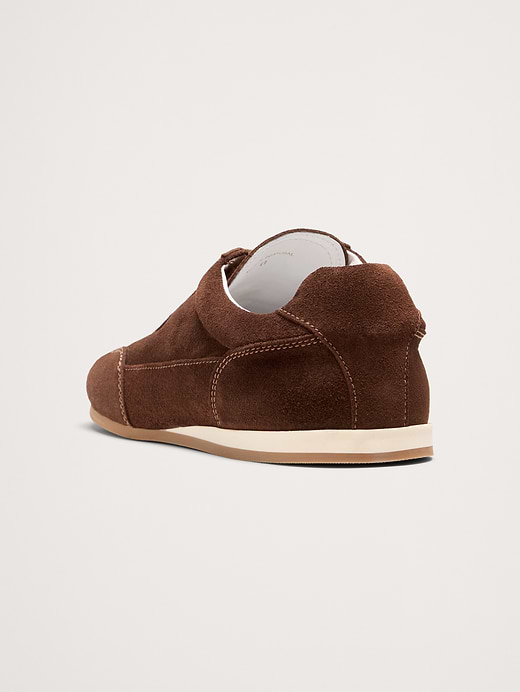 Banana Republic Italian Suede Low-Pro Sneaker — photo 6
