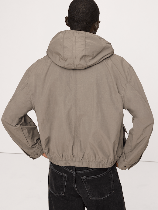 Banana Republic Relaxed Multi-Pocket Flight Jacket — photo 3
