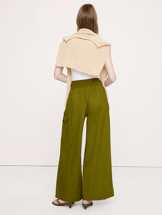 Banana Republic Heritage Explorer High-Rise Wide-Leg Pant — photo 3