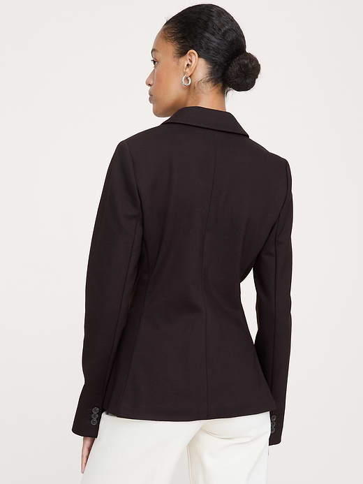 Banana Republic Slim Everywhere Ponte Blazer — photo 3