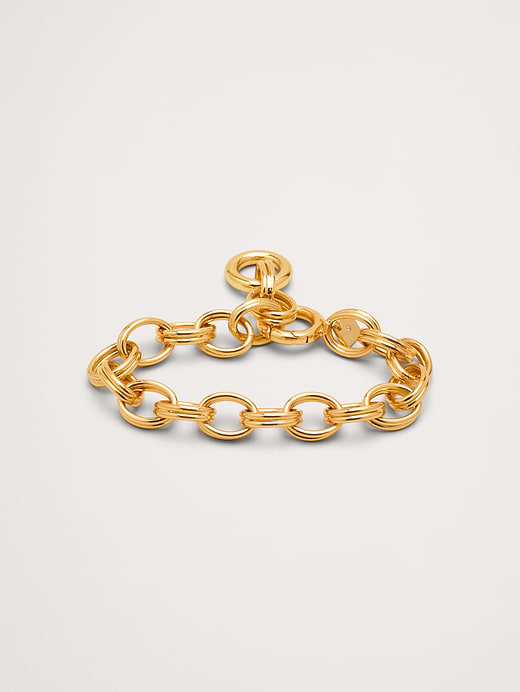 Banana Republic Double Oval Link Chain Bracelet — photo 1