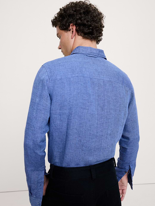 Banana Republic Standard-Fit Linen Shirt — photo 3