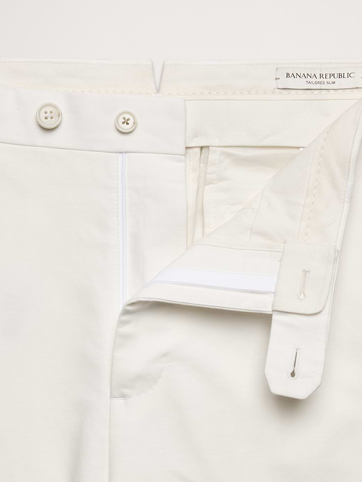 Banana Republic Tailored Slim-Fit Italian Cotton-Linen Suit Pant — photo 7