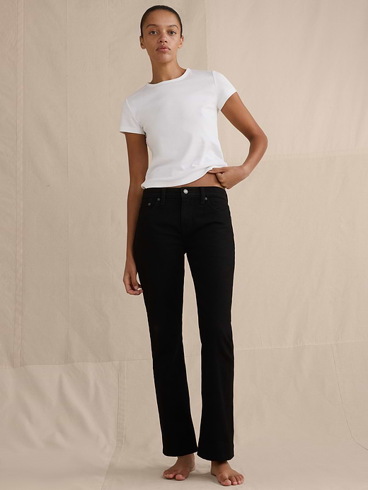 Banana Republic Low-Rise Kick-Straight Jean — photo 5