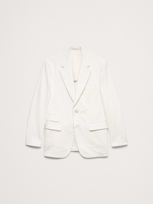 Banana Republic Tailored Slim-Fit Italian Cotton-Linen Suit Jacket — photo 5