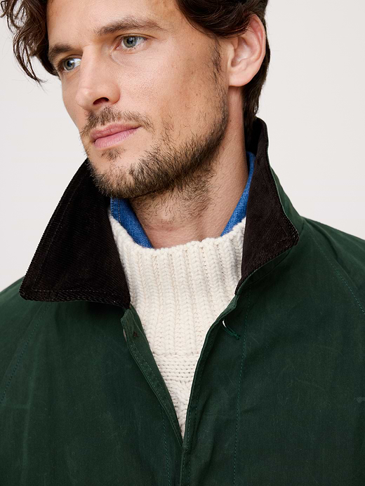 Banana Republic Water-Resistant Mac Coat — photo 8