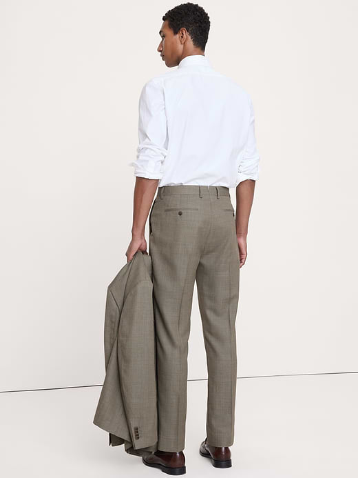 Banana Republic Tailored Slim-Fit Italian Wool Ventile Suit Pant — photo 3