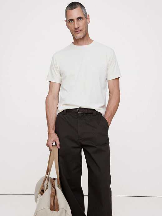 Banana Republic Lightweight Cotton Crew-Neck T-Shirt — photo 1