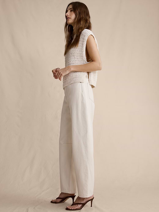 Banana Republic Mid-Rise Barrel Ankle Jean — photo 4