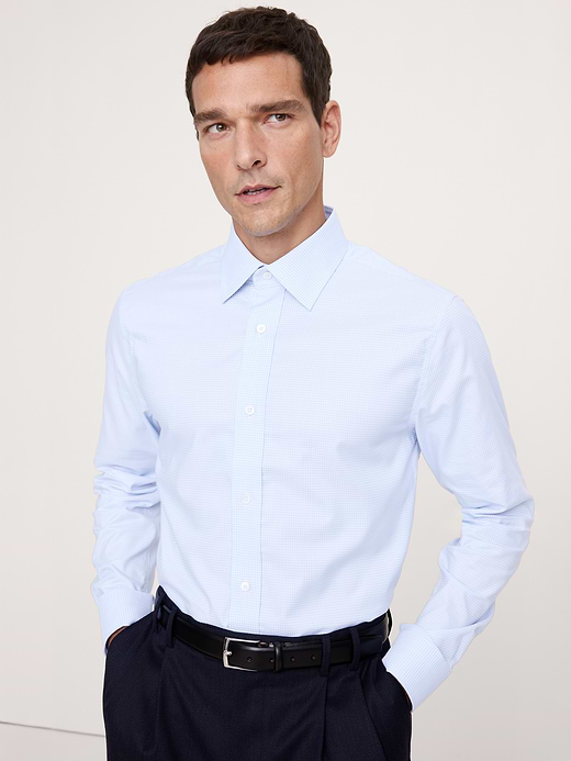 Banana Republic Slim-Fit Wrinkle-Resistant Dress Shirt — photo 1