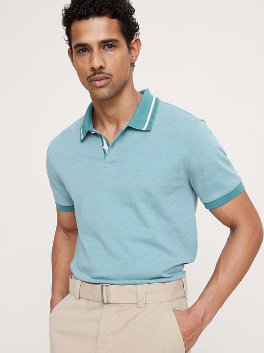 Banana Republic Luxury-Touch Polo — photo 1
