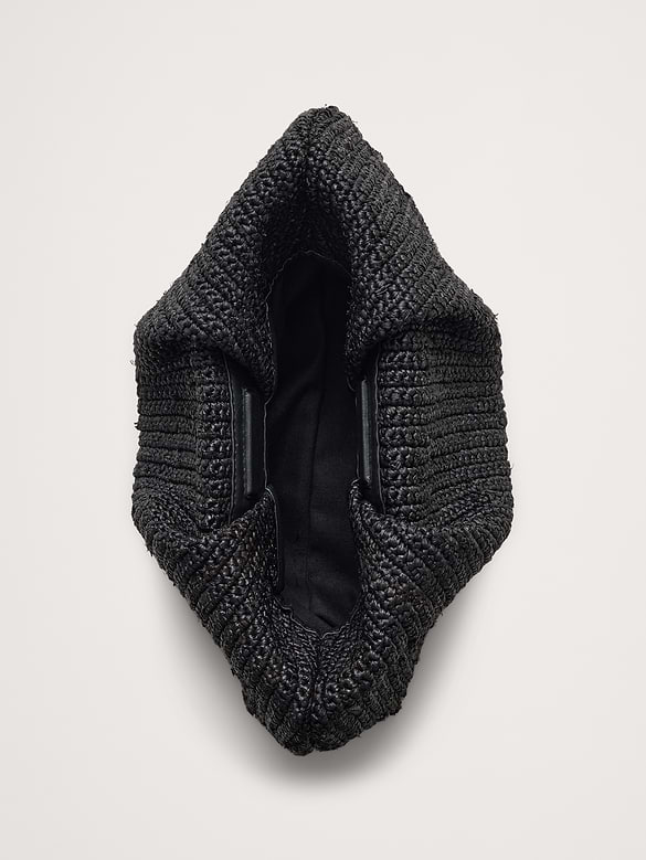 Banana Republic Raffia Clutch — photo 5