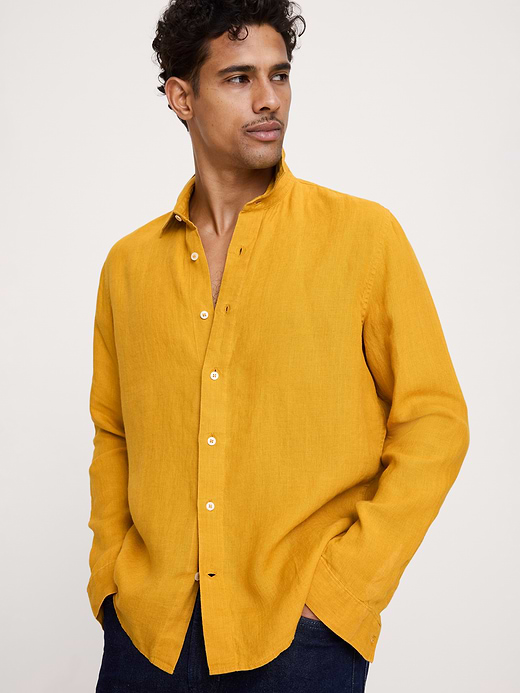 Banana Republic Standard-Fit Linen Shirt — photo 1