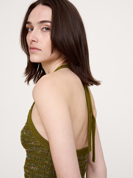 Banana Republic Tie-Neck Halter Tank — photo 3
