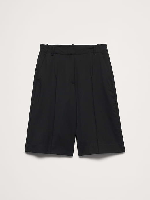 Banana Republic High-Rise Italian Wool Bermuda Short — photo 5