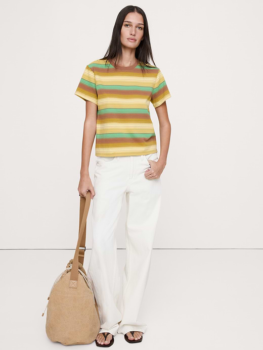 Banana Republic Vintage Cotton Crew-Neck T-Shirt — photo 1