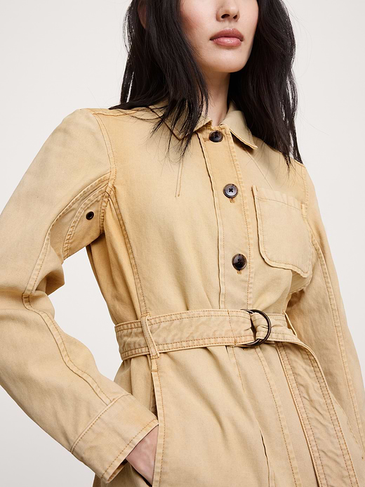 Banana Republic Cotton Canvas Shirt Jacket — photo 4