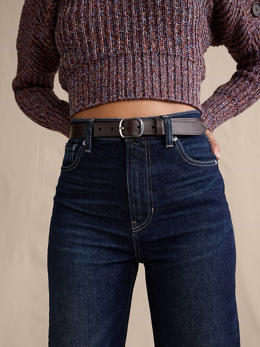Banana Republic High-Rise 90S Straight Jean — photo 4