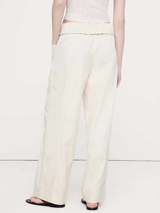 Banana Republic High-Rise Straight-Leg Fisherman Pant — photo 3