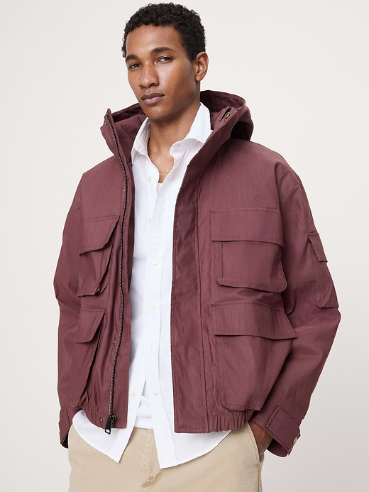 Banana Republic Hooded Field Jacket — photo 1