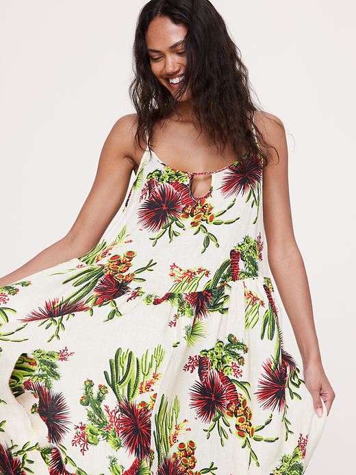 Banana Republic Linen Drop-Waist Maxi Dress — photo 4
