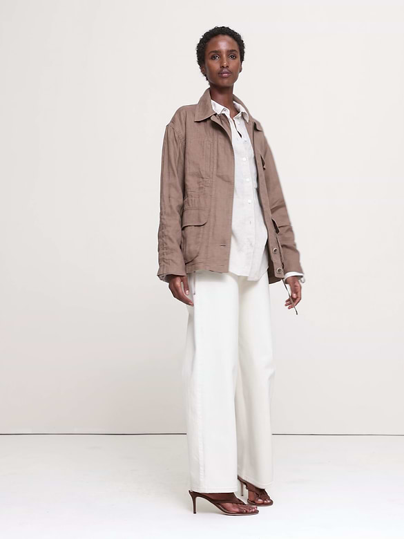 Banana Republic Archive Reissue Linen Chore Coat — photo 8
