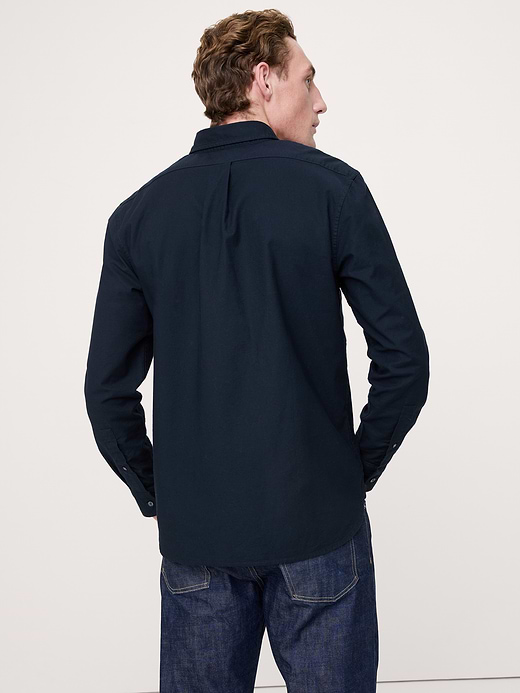 Banana Republic Standard-Fit Oxford Shirt — photo 3