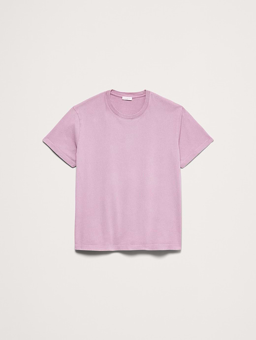 Banana Republic Heavyweight Cotton Crew-Neck T-Shirt — photo 5