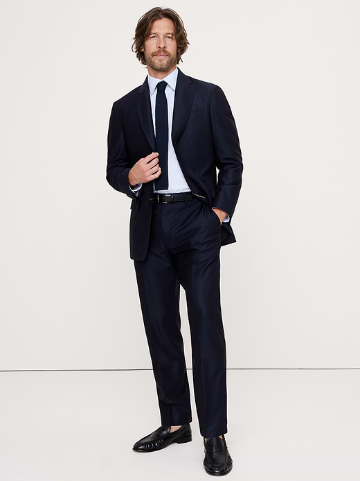 Banana Republic Signature Italian Hopsack Suit Pant — photo 6