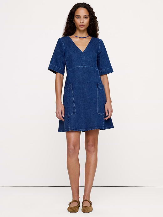 Banana Republic Pocket Mini Dress — photo 1