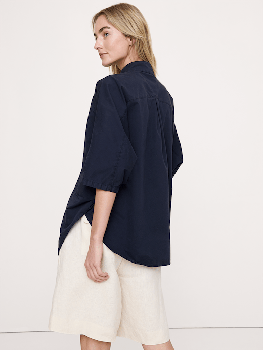 Banana Republic Cotton Twill Utility Tunic — photo 3
