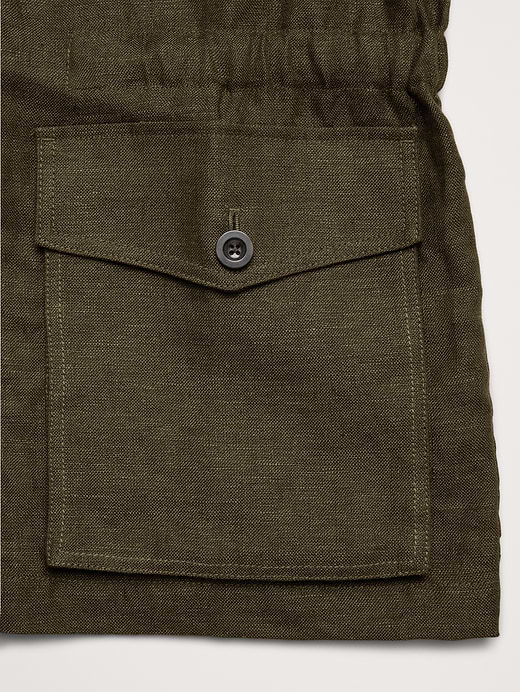 Banana Republic Linen Canvas Utility Jacket — photo 6