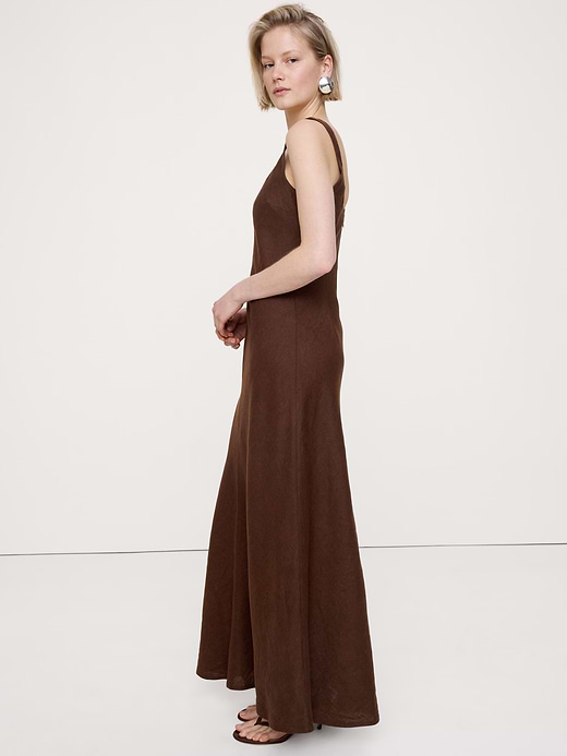 Banana Republic Linen Bias-Cut Maxi Dress — photo 4