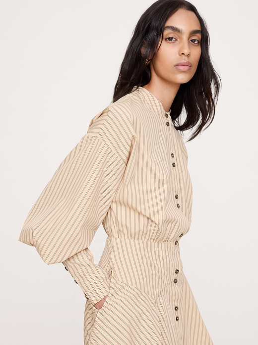 Banana Republic Gigot Sleeve Mini Dress — photo 4