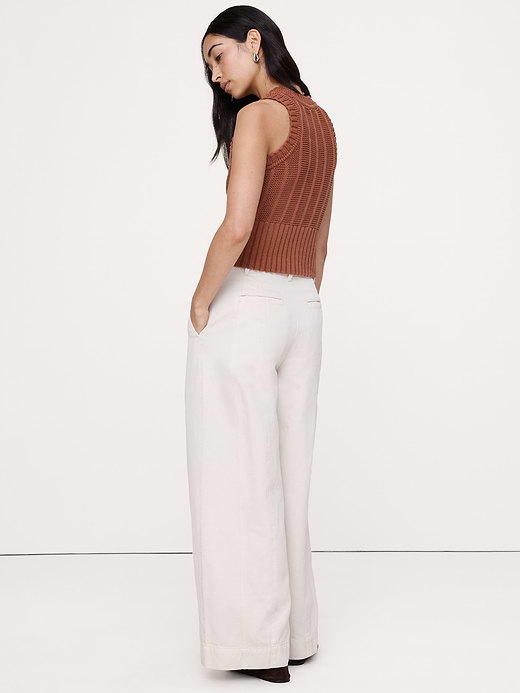 Banana Republic High-Rise Wide-Leg Utility Pant — photo 3