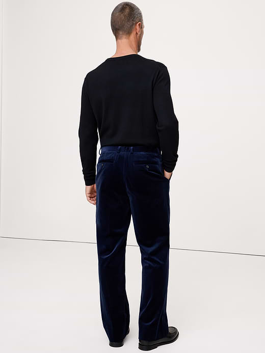 Banana Republic Straight Velvet Pant — photo 3