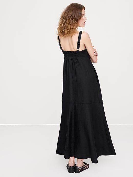Banana Republic Linen Empire-Waist Maxi Dress — photo 3