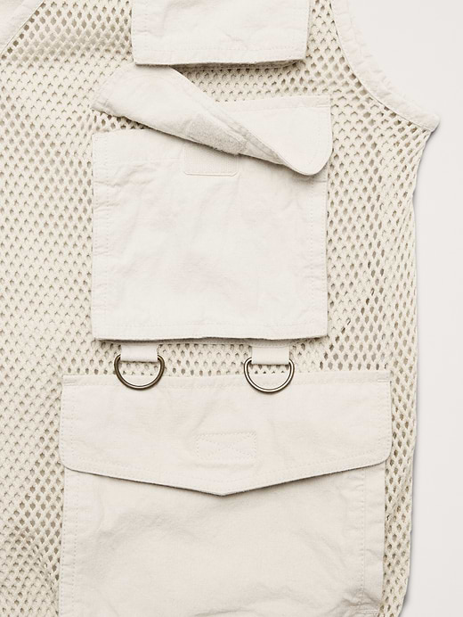 Banana Republic Mesh Photojournalist Vest — photo 6